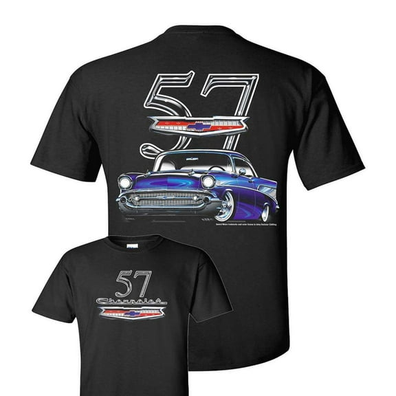 1957 Chevrolet Bel Air Mens T shirt(licensed) Johny Rockstar Brand