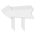 thumbnail image 2 of HEVIRGO 1Pc/5Pcs Blank Arrow Signs with Stakes, High Strength Weather Resistant DIY Party Directional Garden Yard Signs Garden Supplies, 2 of 12