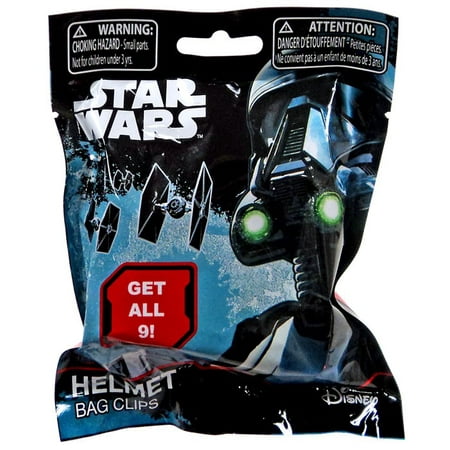 Star Wars Bag Clips, 9 Helmets To Collect, 1 Blind Bag With 1 Helmet