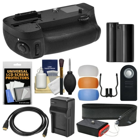 Vivitar MB-D15 Pro Multi-Power Battery Grip for Nikon D7100 & D7200 DSLR Camera with EN-EL15 Battery + Charger + Strap + Remote + Diffuser Filter Set + Kit Vivitar MB-D15 Pro Multi-Power Battery Grip for Nikon D7100 & D7200 DSLR Camera with EN-EL15 Battery + Charger + Strap + Remote + Diffuser Filter Set + Kit