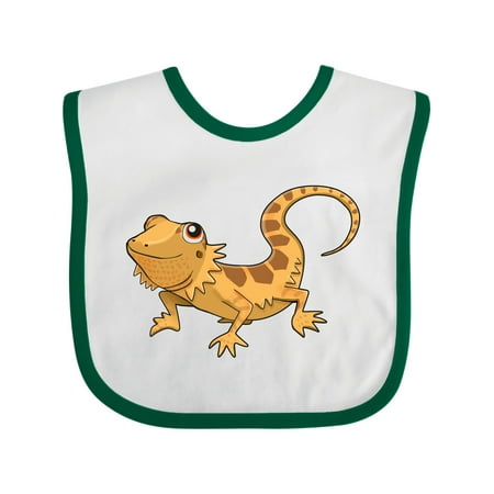 

Inktastic Cute Bearded Dragon Gift Baby Boy or Baby Girl Bib