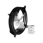 Air Vent Gable Mount Power Fan 14 Fan 15 Dia. 2300 Sq Ft Max. 1620 Cfm