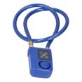 thumbnail image 4 of Bike Lock Alarm With Remote, Universal Security Alarm Lock System 110dB Anti Theft Steel Cable Chain Lock For Bike, 4 of 8
