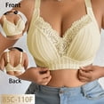 thumbnail image 4 of Jamsmile Women Push Up Bras Soft Seamless Solid Color Everyday Wear Full Coverage Comfort No Underwire Sleep Padded Bras, 4 of 8