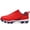 Red, variant on Baseball Cleats Men Women Lightweight Softball Shoes Unisex Non Slip Football Ground Firm Sport Athletic Sneaker with Lace Up for Outdoor Indoor
