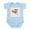 Sky Blue, variant on CafePress - Corn Dog Infant Creeper - Baby Light Bodysuit, Size Newborn - 24 Months