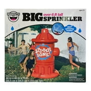 BigMouth Giant Inflatable Fire Hydrant Splash Zone Sprinkler, 76" Tall, Red