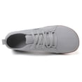 thumbnail image 5 of TIREOW Womens and Mens Walking Shoes Wide Toe Barefoot Shoes Breathable Minimalist Zero Drop Sneakers Fashion Relaxation Sneaker (8.5, Grey), 5 of 6