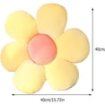 thumbnail image 2 of Cojín de asiento de almohada de piso de flores, cojín de respaldo de silla de almohada de piso de girasol de margarita (amarillo) Adepaton WRJM-421, 2 of 6