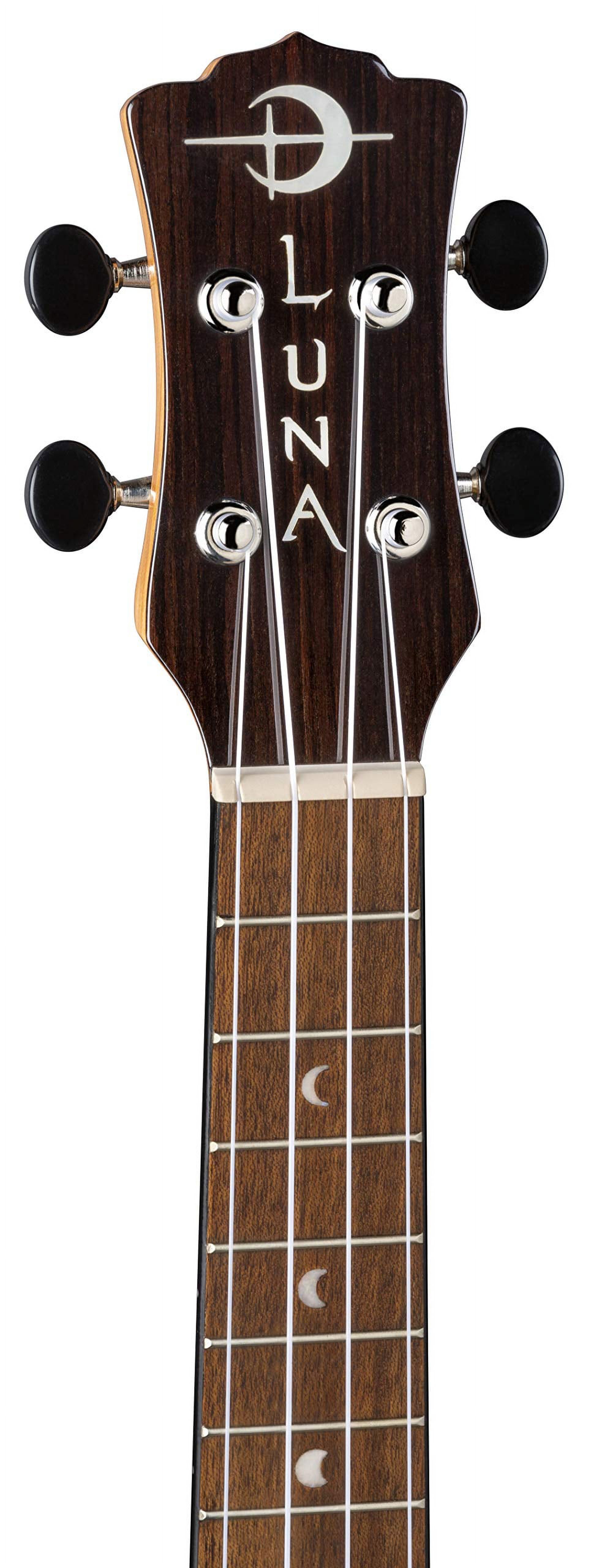 Luna Guitars Vista Eagle, Acoustic/Electric Ukulele, 3.24 lb