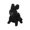 Black, variant on Forsaken Gubby Plush, 29cm Soft Gubby Plush Toy for Kids and Game Fans, Cute Stuffed Forsaken Character Doll for Birthday, Christmas & Collectibles