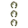 thumbnail image 4 of Youkk Fleurs Artificielles Intérieur Ou Extérieur avec Apparence Réaliste Rouge Durable 3Ensemble, 4 of 6