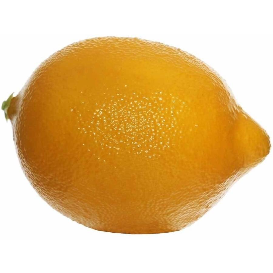 Vickerman 75mm Artificial Yellow Lemon (12 Per Pack)