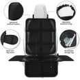 thumbnail image 4 of Mistaha Deluxe Waterproof Car Seat Protector with Storage Pockets and Slip-Resistant Design - Premium Leather Edges - Black/Red Line Design, 4 of 6