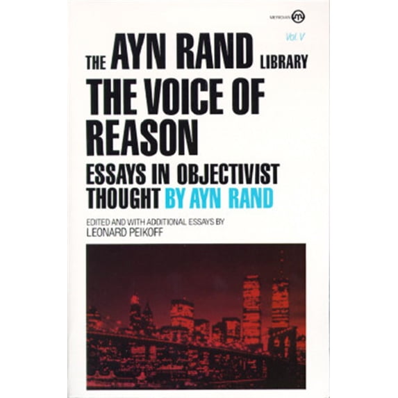 Pre-Owned The Voice of Reason: Essays in Objectivist Thought (Paperback) 0452010462 9780452010468