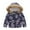 Navy, variant on Odeerbi 2025 Fashion Kids Coat Boys Girls Thick Coat Padded Winter Jacket Clothes Down Jacket