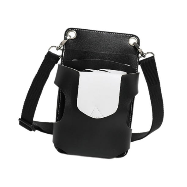 Bolsa para peluquería, tijeras, cosmetología, herramientas de peluquería Negro Blanco