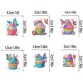 thumbnail image 4 of Clips Autoadhesivos para Pintura Diamantes 6 Uds. Acrílica Manualidades, 4 of 9