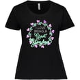 thumbnail image 3 of Inktastic I Love Being a Great Grandma- Circle of Hearts Women's Plus Size T-Shirt, 3 of 5