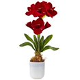 thumbnail image 1 of Nearly Natural 4878 Silk Amaryllis Floral Arrangement, 1 of 1