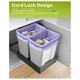 thumbnail image 3 of 6Pc Garbage Can Bands Cord Lord Adjustable Large Trash Can Rubber Bands Fits 8-33 Gallon Trash Cans Multifunction Band A, 3 of 5