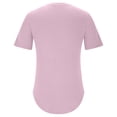 thumbnail image 3 of Large Tshirts for Men Big and Tall Men Men's Sports T-Shirt Summer Fashion Solid Color Loose Casual Short Sleeves Round-Neck Workout Tees Shirts Tops, 3 of 6