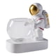 thumbnail image 1 of Jarrón de vidrio para maceta de agua, jarrón de resina para flores, adorno de astronauta con lámpara, 1 of 5