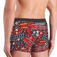 thumbnail image 3 of Goofa Fire Sign Printed Men's Boxer Briefs Underwear, Moisture-Wicking Underwear, Trunk,Soft and Breathable Cotton Underwear-, 3 of 9