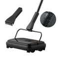 thumbnail image 1 of VEVOR Carpet Sweeper, 7.87 in Sweeping Paths, Floor Sweeper Manual Non Electric, 300 ml Dustbin Capacity with Comb for Home Office Rugs Hardwood Surfaces Wood Floors Laminate, Cleans Dust Pet Hair, 1 of 9