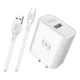 thumbnail image 1 of Cargador Control Expert Para Celular De Carga Rápida Usb V8 Color Blanco, 1 of 8