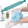 thumbnail image 3 of Cheer.US Body Back Scrubbers Shower Puff loofah Sponge for Men Women Exfoliating Lengthen Large Long Bath Body Brush Set,Shower Puffs Bath Sponge Loofah Towel Deluxe Experience, 3 of 7