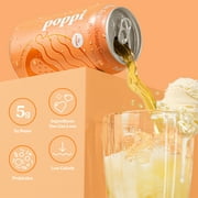 poppi Orange Cream Prebiotic Soda, 12 fl oz, 1 Pack Can