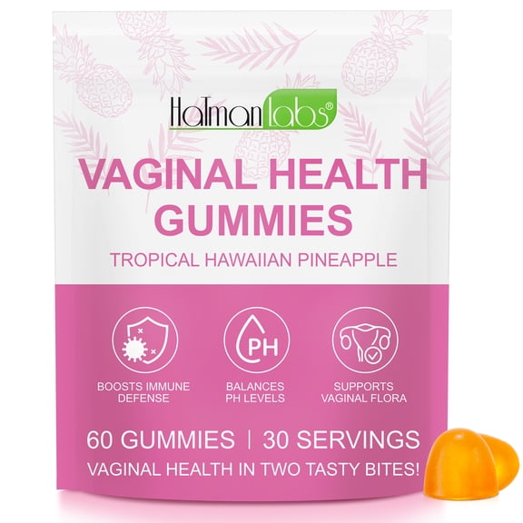 Women‘s Wellness Support Gummies - Vaginal Probiotics for Women & Promote Women's Ph Balance (60 Gummies, 30-Day Supply)