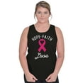 thumbnail image 4 of Hope Faith love Breast Cancer Ribbon Tank Top Tee Shirt Women Brisco Brands S, 4 of 6