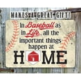 thumbnail image 4 of Metal Sign - In Baseball As In Life - Durable Metal Sign - Use Indoor/Outdoor - Makes a Great Baseball Inspired Home Decor Under $25 (12" x 18"), 4 of 5