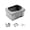 Silvery, variant on Portable Solid Fuel Stove, Mini Lightweight Compact Foldable Alcohol Stove Pocket Camping Stoves for Alone Camp, Hiking, Backpacking, Emergency, Picnic, BBQ, Boil, Hot Meal