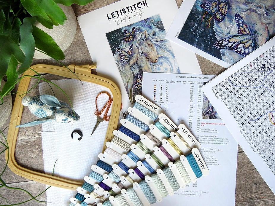 Letistitch Together We Are Magic Counted Cross-Stitch Kit