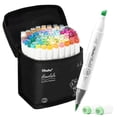 thumbnail image 1 of Ohuhu Alcohol Markers 72 Color, Brush & Chisel Double Tipped Sketch Marker for Artist, Alcohol Brush Marker for Sketching Illustr, 1 of 1