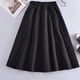 thumbnail image 3 of Falda de mujer de mujer con bolsillo Casual Mujer Otoño Invierno larga Streetwear Magideal Falda de mujer, 3 of 6