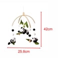 thumbnail image 7 of Rushawy Baby Crib Mobile Activity Toy Cartoon Bamboo Leaf Baby Crib Hanging Rattles Toys, 7 of 7