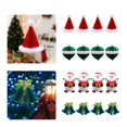 thumbnail image 5 of Adornos navideños de papel Suministros para fiestas de papel crepé Guirnaldas creativas Panal, 5 of 5