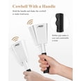 thumbnail image 4 of Cow Bell Eastar, paquete de 2 unidades con asa para eventos deportivos, color blanco, 4 of 8