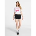 thumbnail image 2 of No Boundaries Knit Jersey Shorts, 2" Inseam, Women's XXS-XXL, 2 of 5