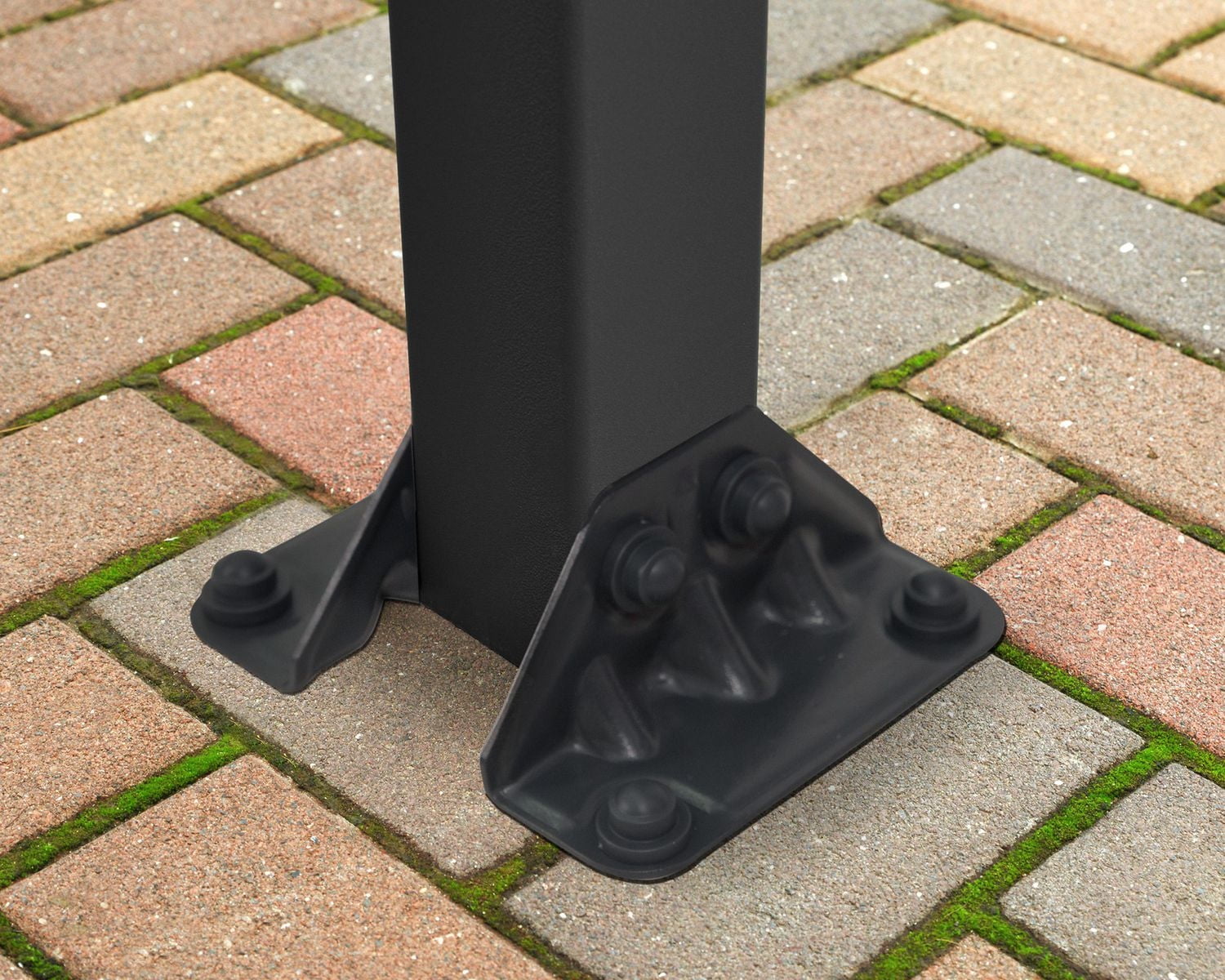 CANOPIA by PALRAM Housse de patio en aluminium Olympia, 10 pi x 24 pi, gris