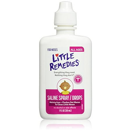 Little Remedies Little Noses Saline Spray/Drops, 1