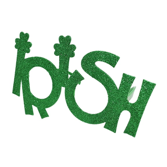 St. Patrick's Day Glasses,St. Patty's Leprechaun Party Attire, Photo Booth Props for St Patricks Day Decorations,Celebration Party Favor for Saint Patrick's Day Decorations Supplies