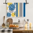 thumbnail image 2 of Stripes Home Sweet Home Boho Spring Kitchen Towels Dish Towels, 18x26 Inch Seasonal Decoration Hand Towels Set of 4, 2 of 6