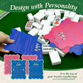 thumbnail image 3 of Barajadores de fichas de Mahjong ZWFCGMMBC, 4 piezas, con reglas, 3 of 7