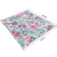 thumbnail image 4 of Pioneer Flower Blanket,Comfortable Soft Flannel Throw Blanket,All Season,Warm Lightweight Blankets for Sofa Bed Couch Living Room Chair,50"x60"(130x150cm), 4 of 4