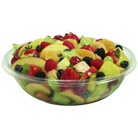 Sabert 12160A50 FreshPack Clear Round 160 oz Display Bowl - 50 / CS